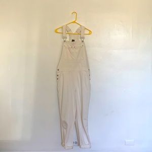 Gap white overalls
